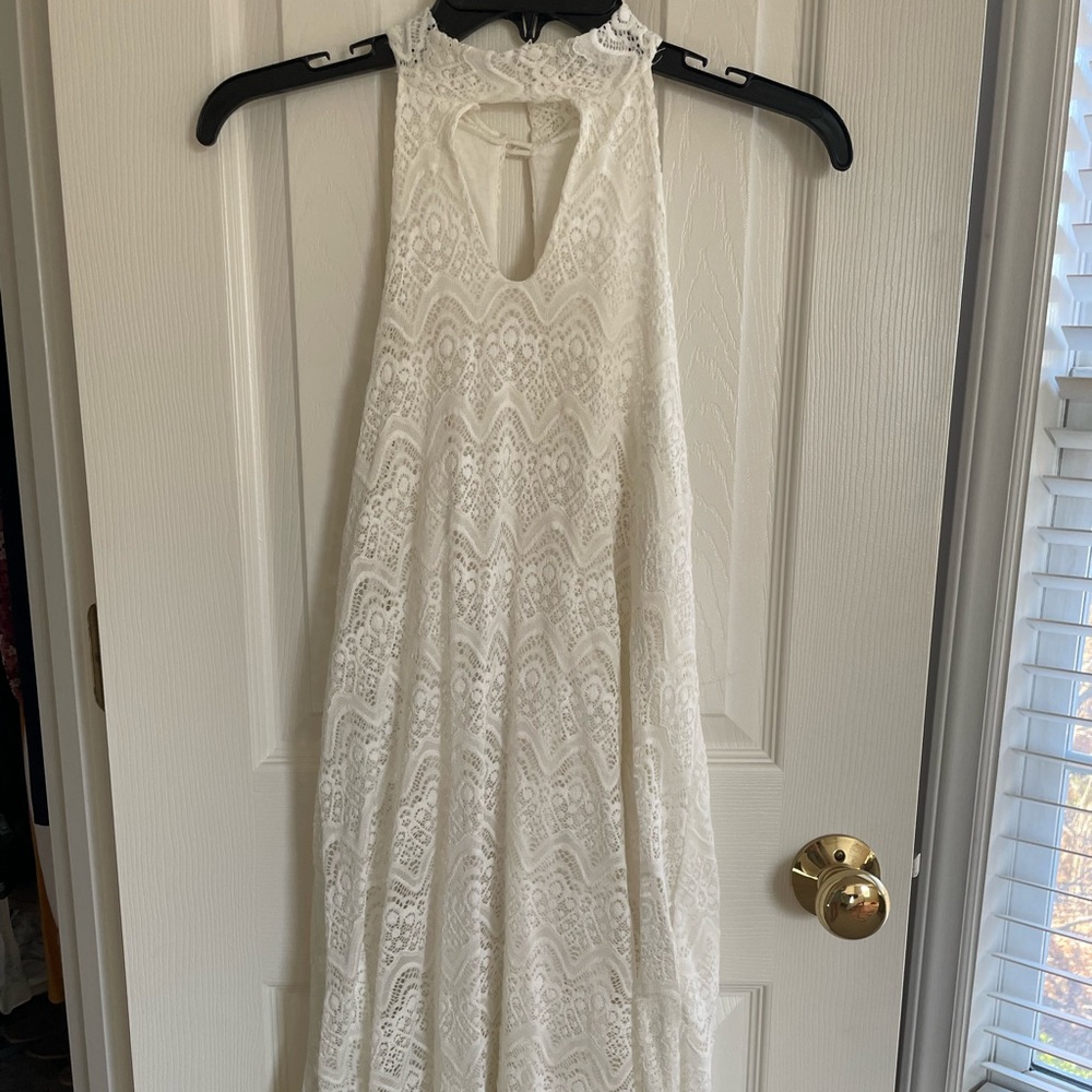 Forever 21 Cream Dress